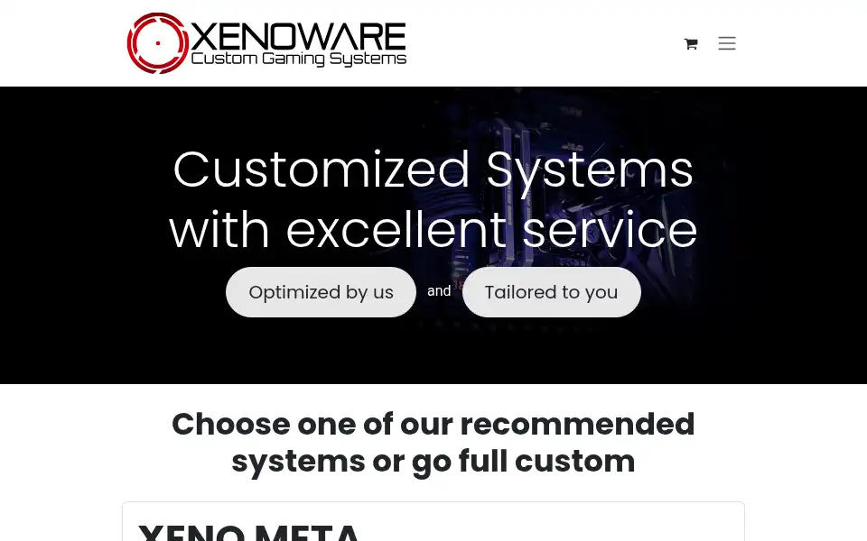 Screenshot of xenoware.be