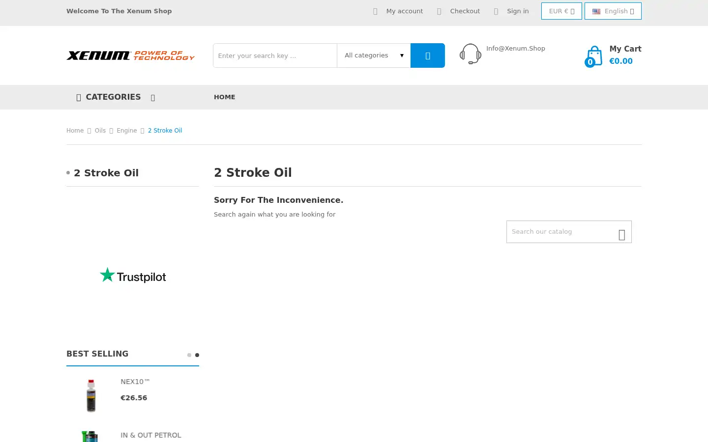 Screenshot of xenum.shop