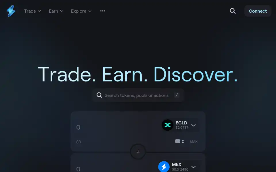 Screenshot of xexchange.com