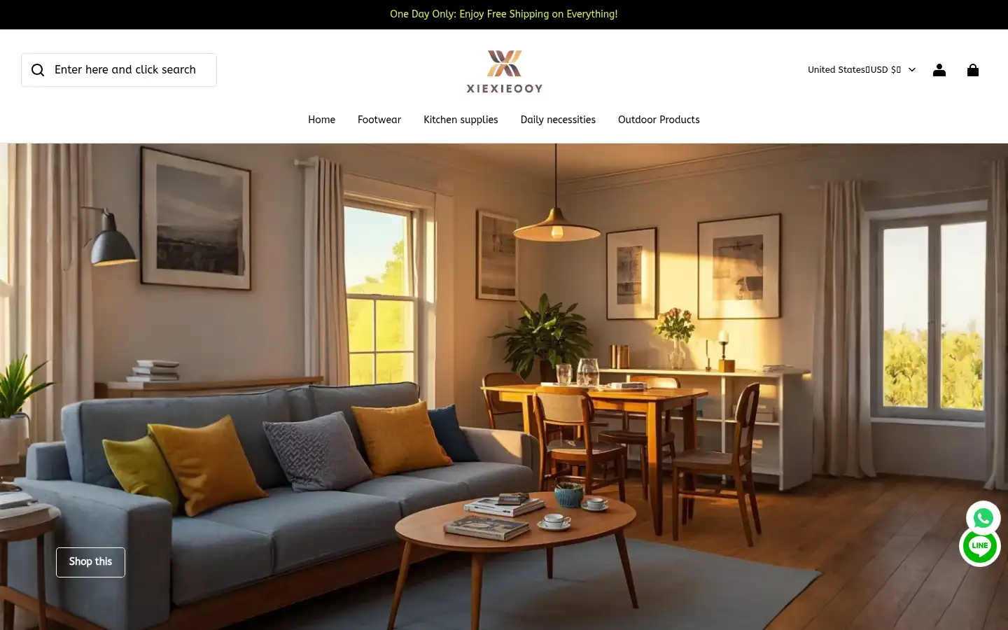 Screenshot of xiexieooy.com