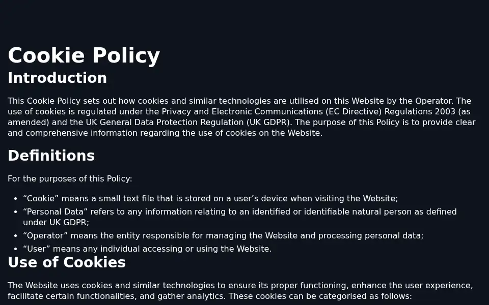 Screenshot of xikixi.co.uk