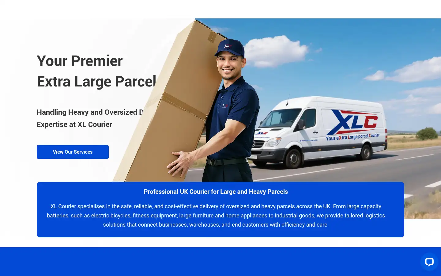 Screenshot of xlcourier.com