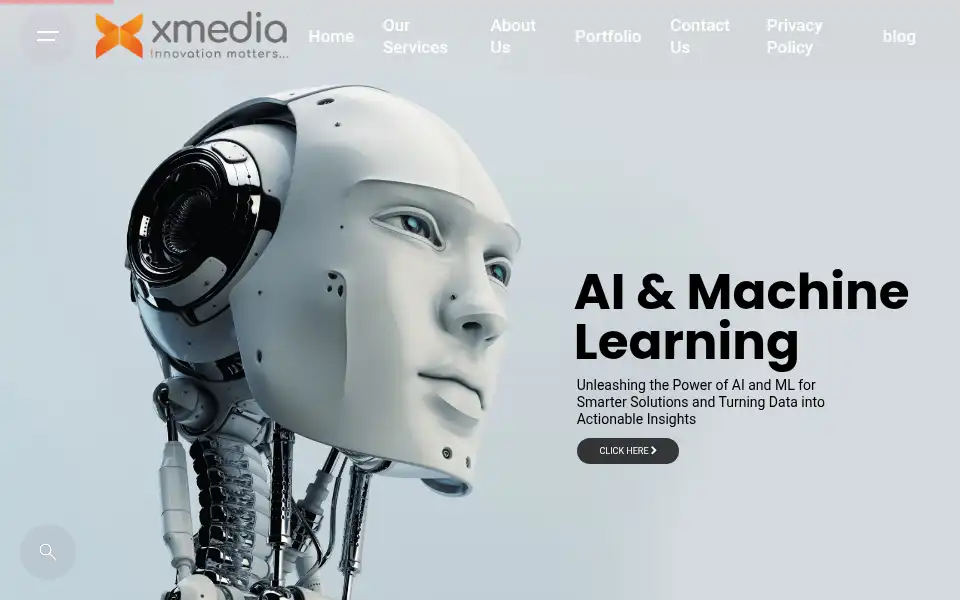 Screenshot of xmediasolution.com