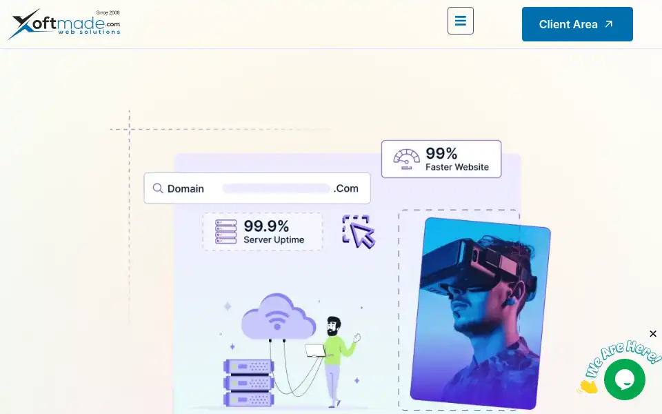 Screenshot of xoftmade.com