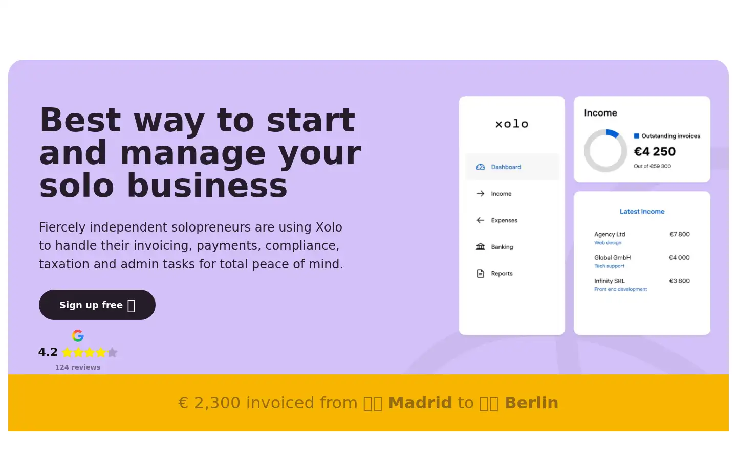 Screenshot of xolo.io