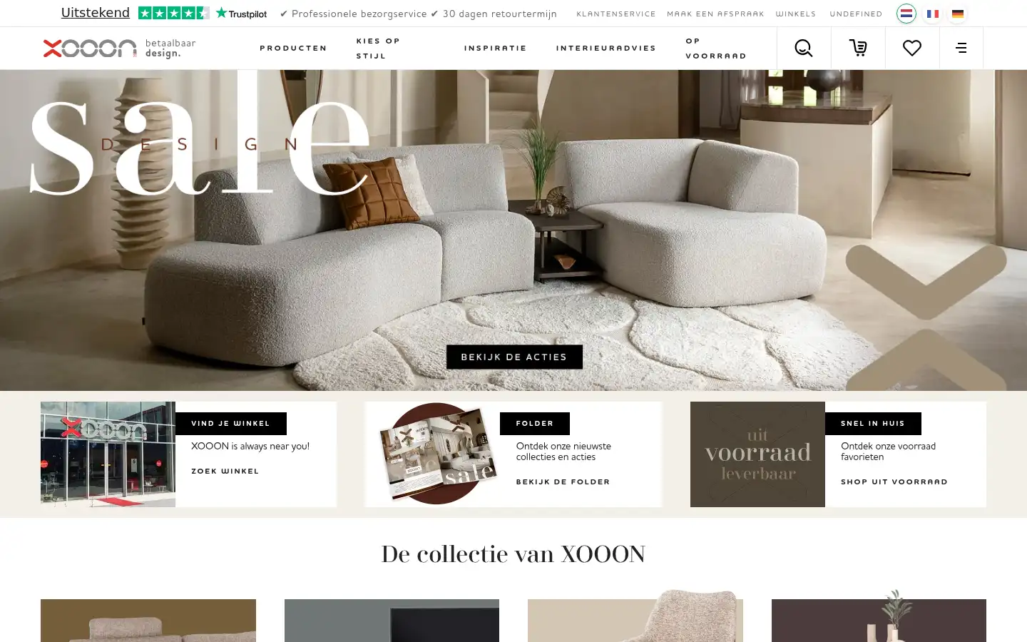 Screenshot of xooon.be