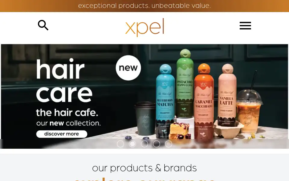 Screenshot of xpelmarketing.com