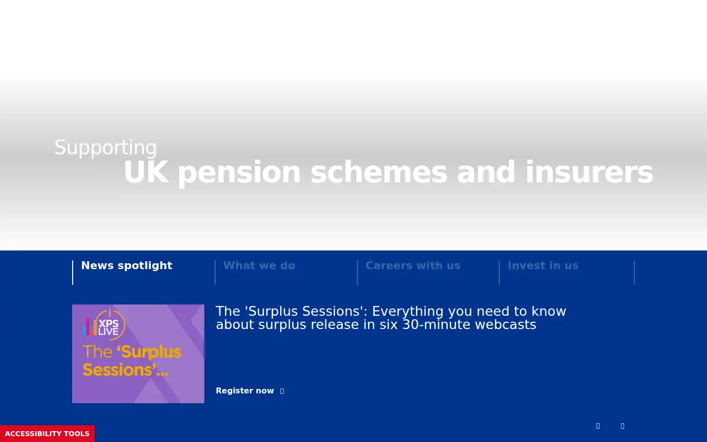 Screenshot of xpsgroup.com