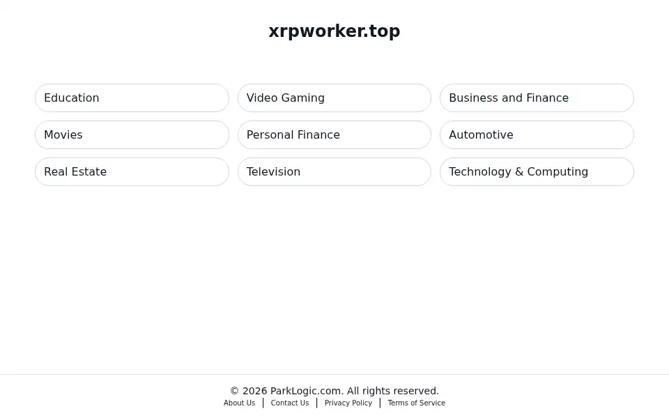 Screenshot of xrpworker.top