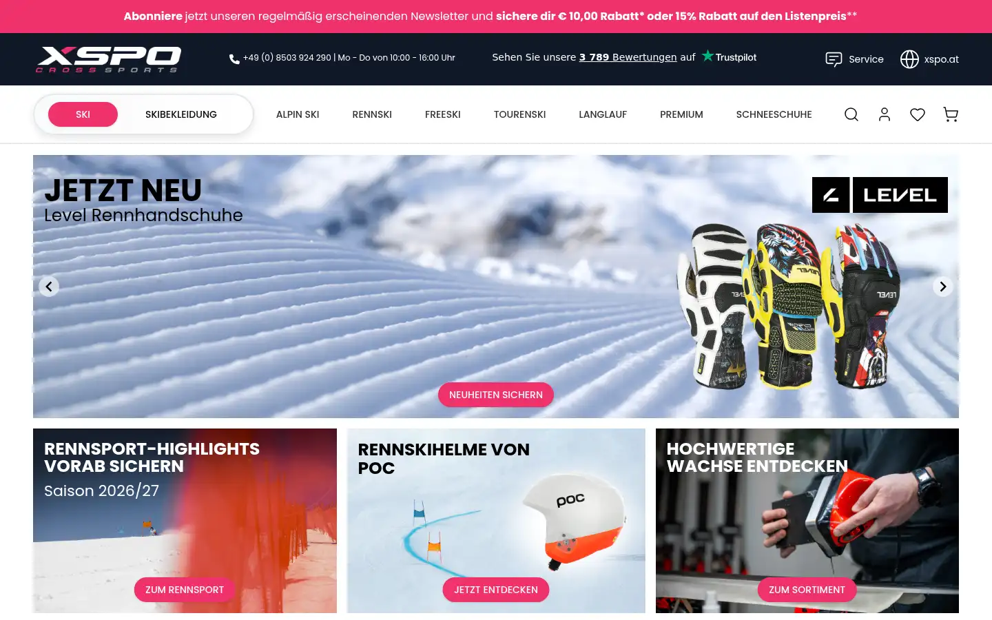 Screenshot of xspo.at