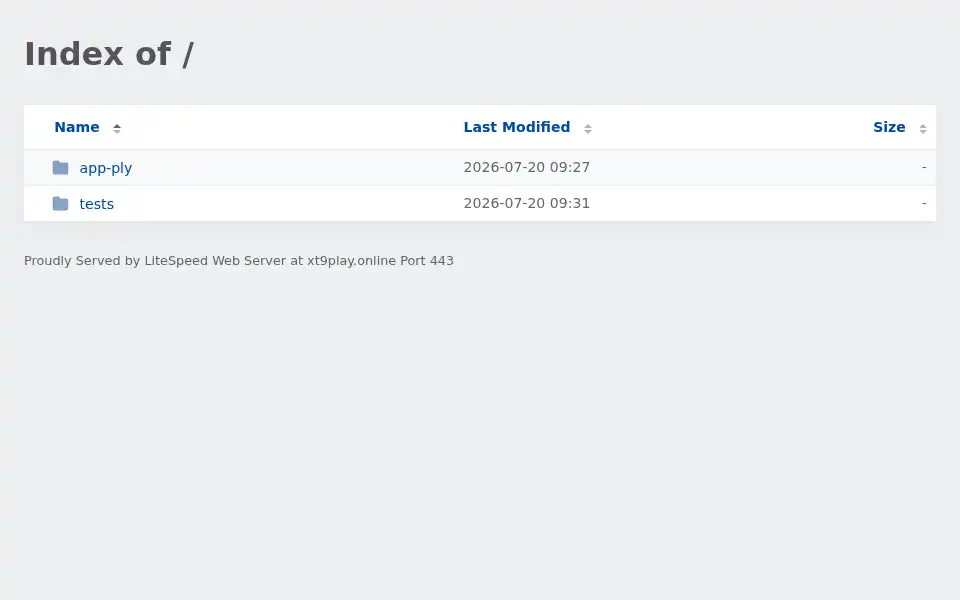 Screenshot of xt9play.online
