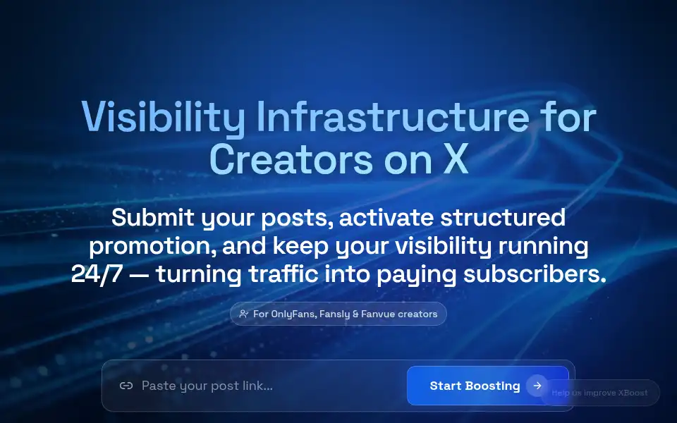 Screenshot of xtboost.com