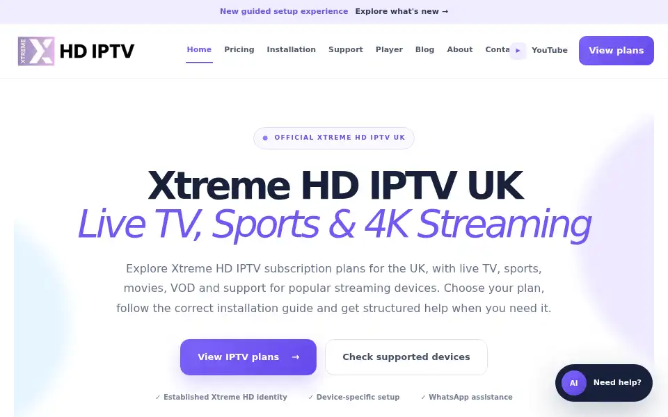 Screenshot of xtreme-hd.com