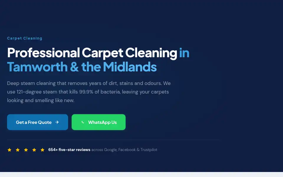 Screenshot of xtremecleaningservices.co.uk