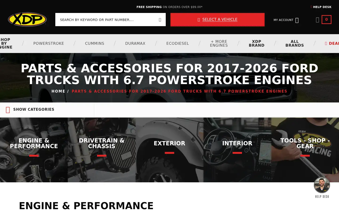 Screenshot of xtremediesel.com