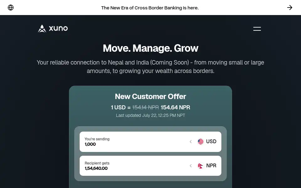 Screenshot of xuno.co