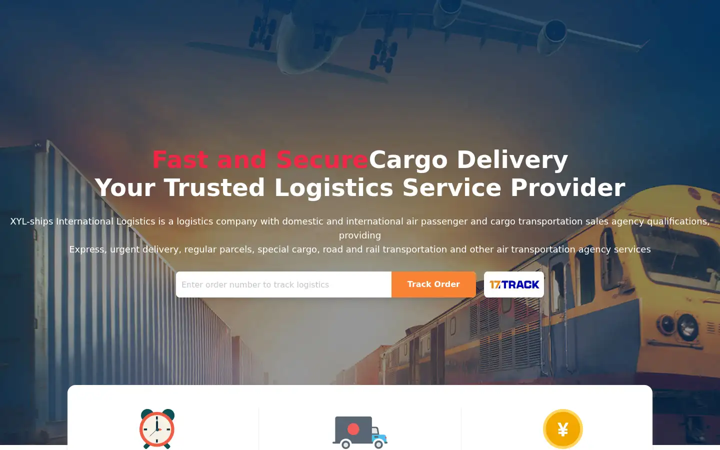 Screenshot of xylships.com