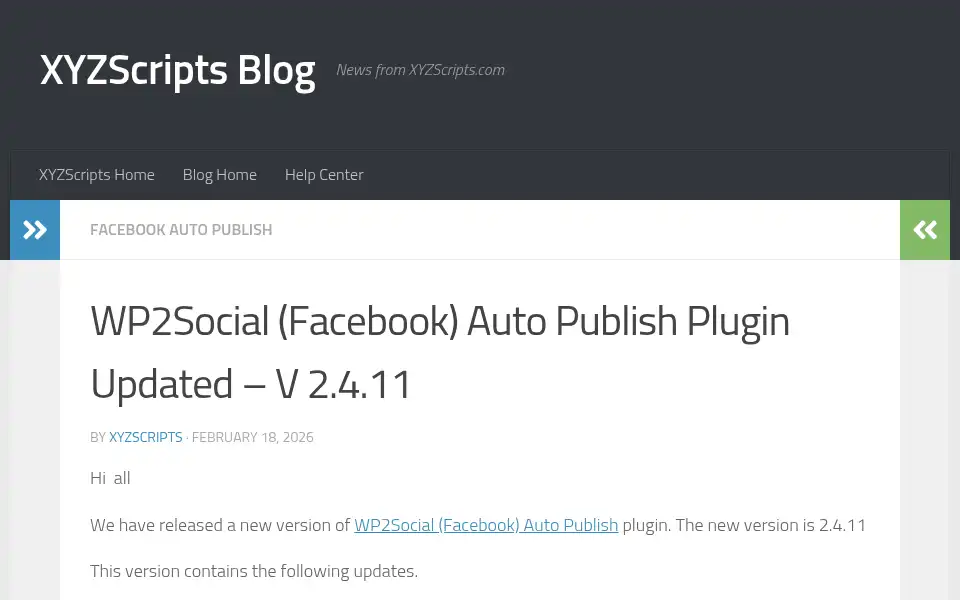 Screenshot of xyzscripts.com