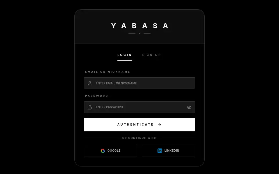 Screenshot of yabasa.com