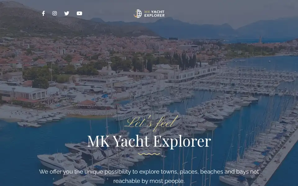 Screenshot of yacht-explorer.com