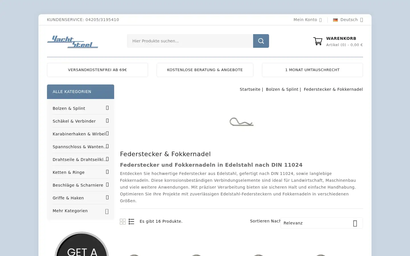 Screenshot of yacht-steel.com