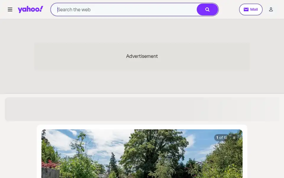 Screenshot of yahoo.ie