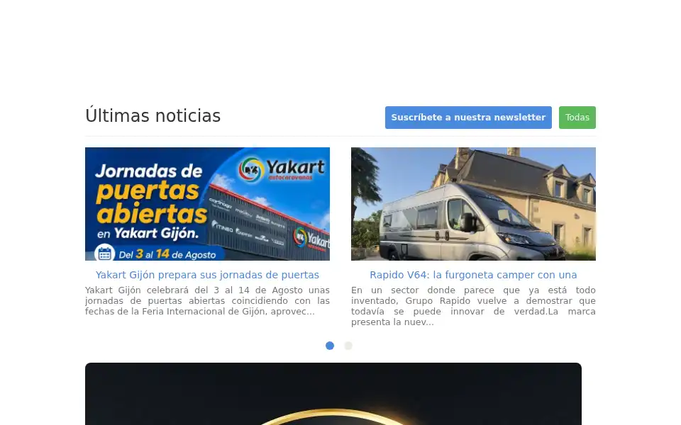 Screenshot of yakartautocaravanas.com