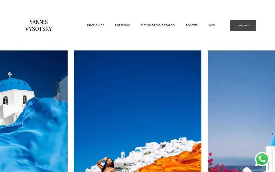 Screenshot of yannisvys.com
