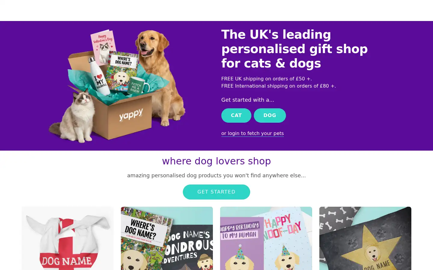 Screenshot of yappy.com
