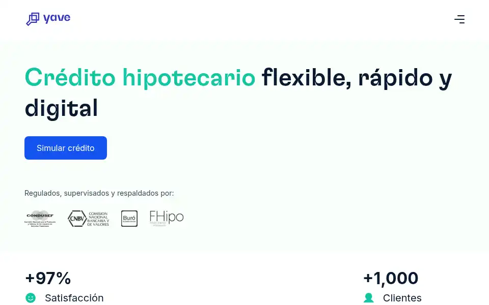 Screenshot of yave.mx
