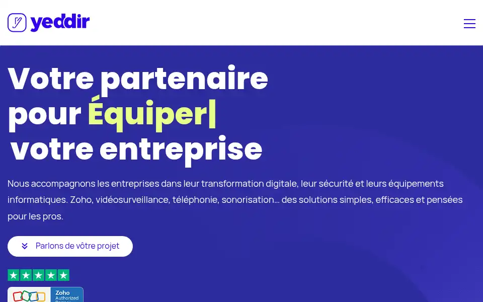 Screenshot of yeddir.fr