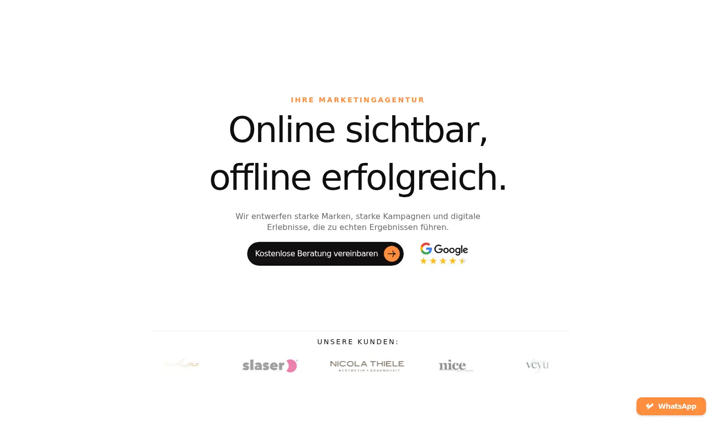 Screenshot of yeers-media.de