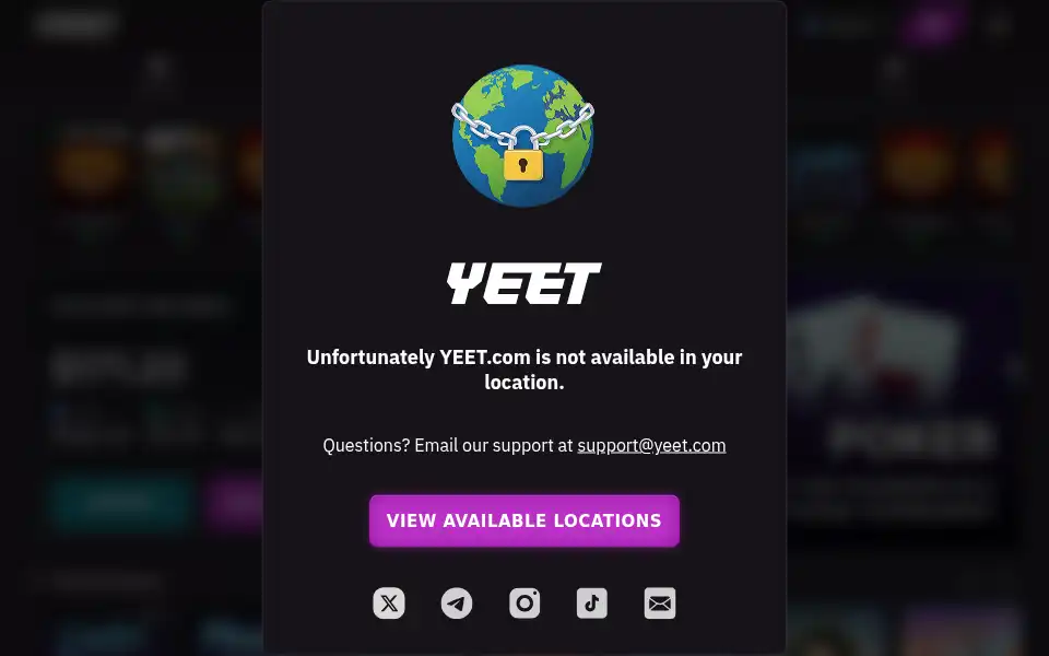 Screenshot of yeet.com