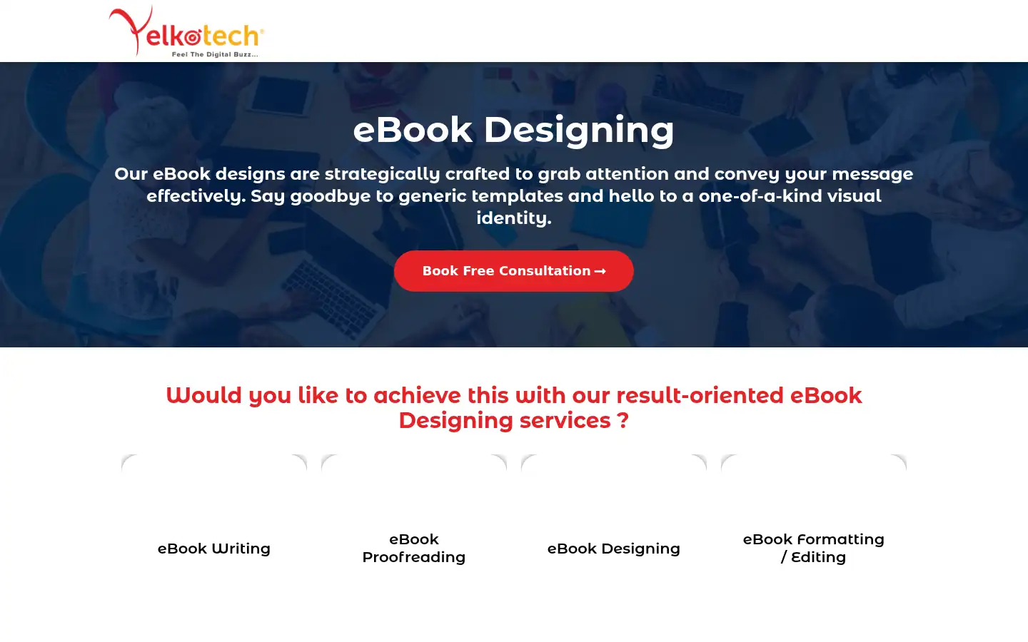 Screenshot of yelkotech.com