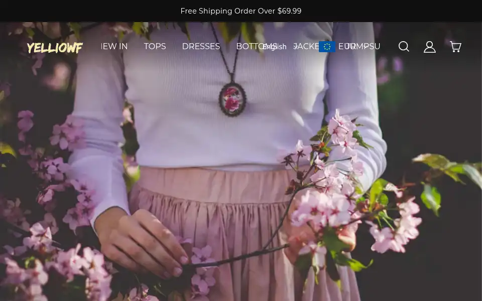 Screenshot of yellowf.com