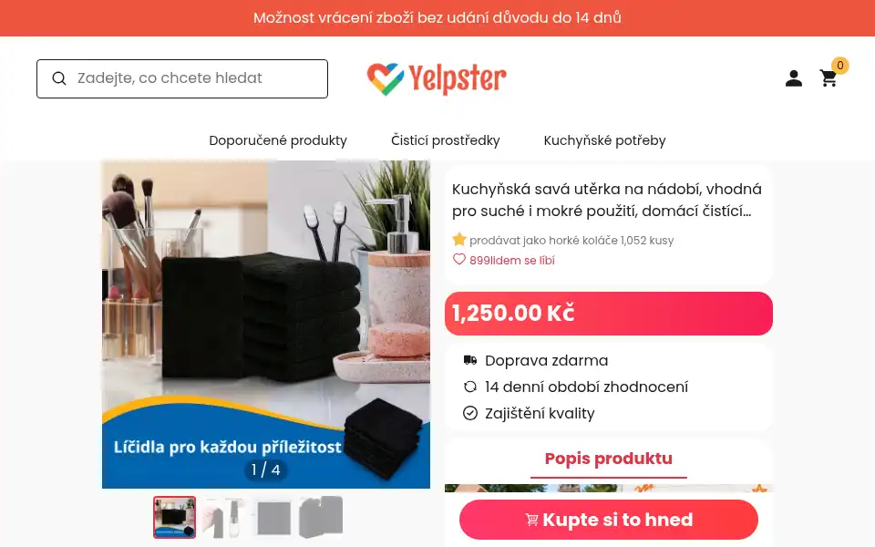 Screenshot of yelpster.com