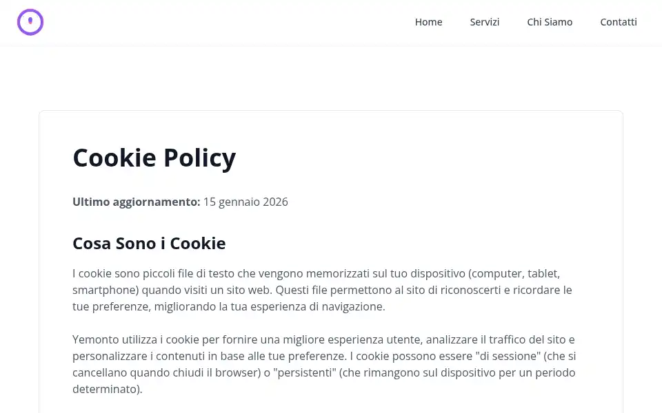 Screenshot of yemonto.com
