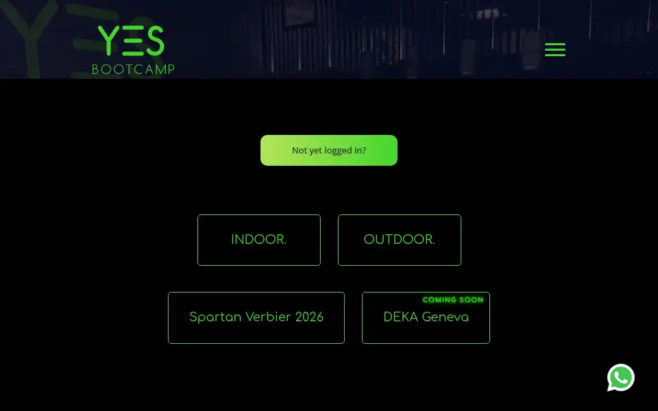 Screenshot of yesbootcamp.ch