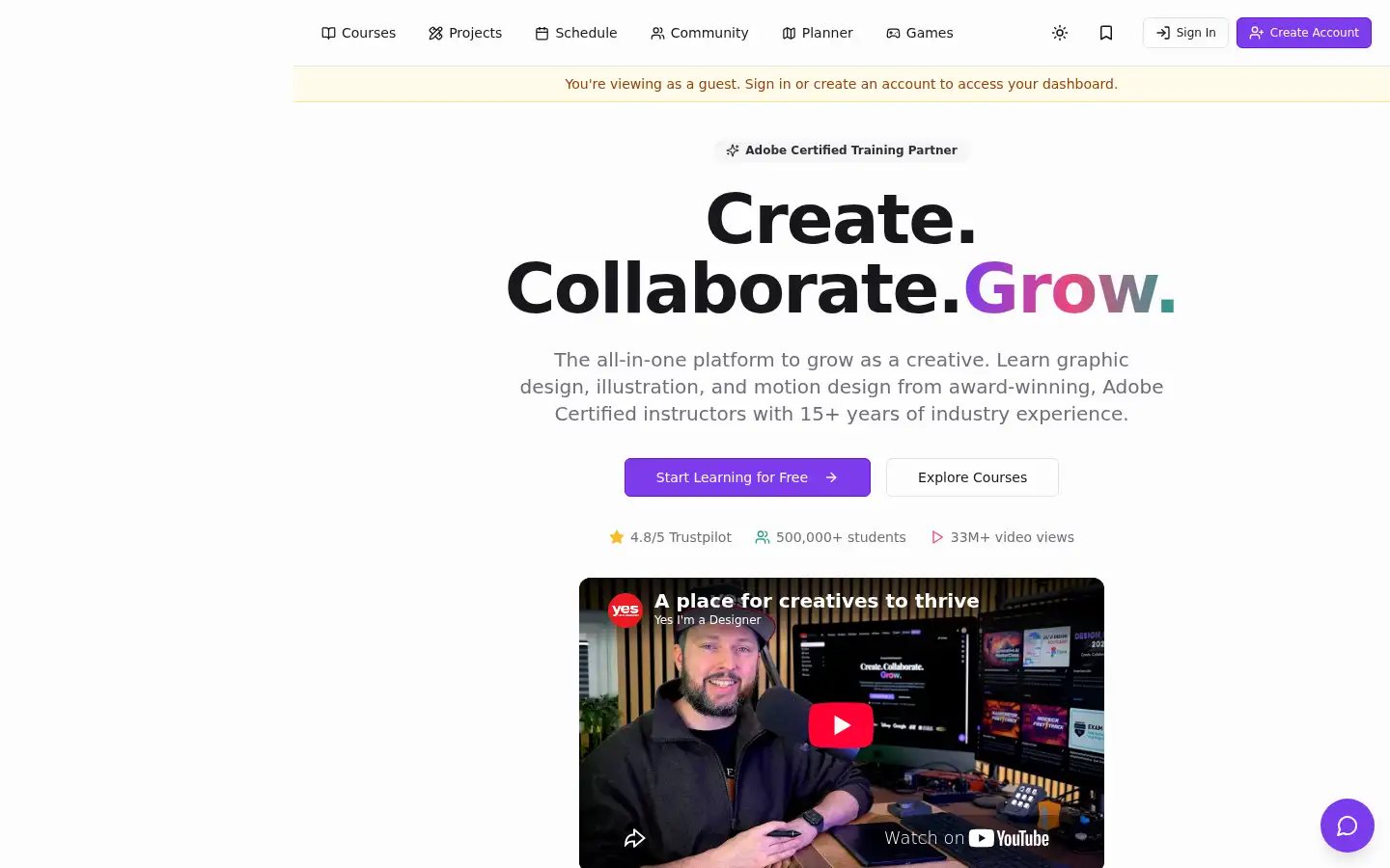 Screenshot of yesimadesigner.com