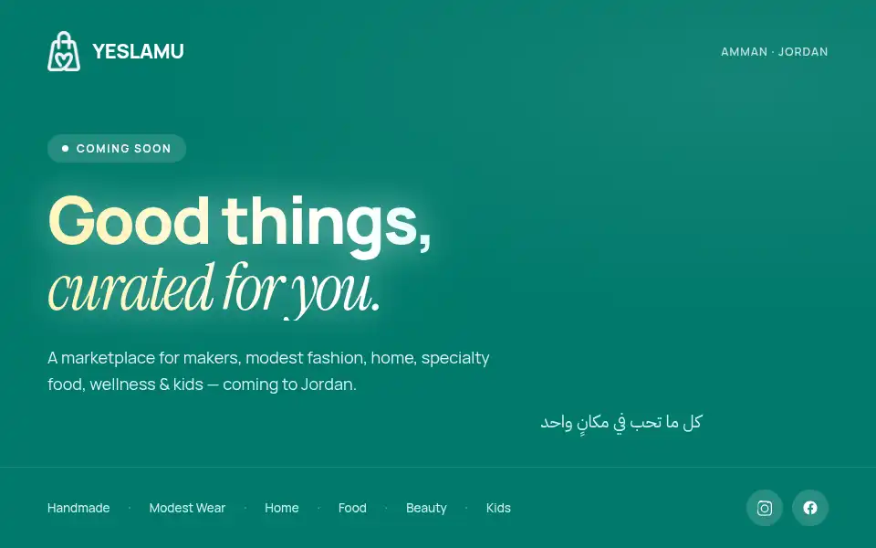 Screenshot of yeslamu.com
