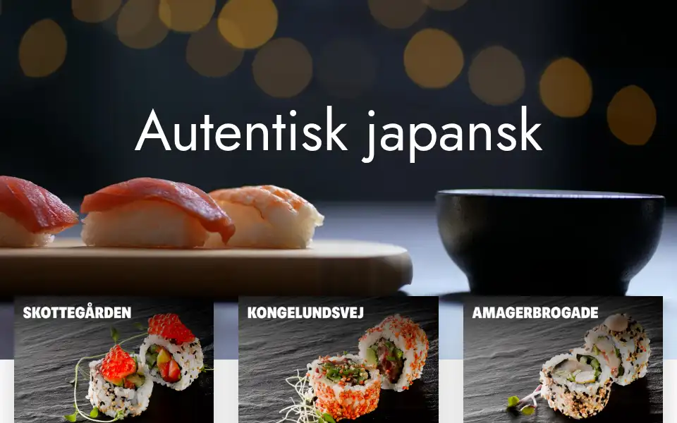 Screenshot of yesushi.dk