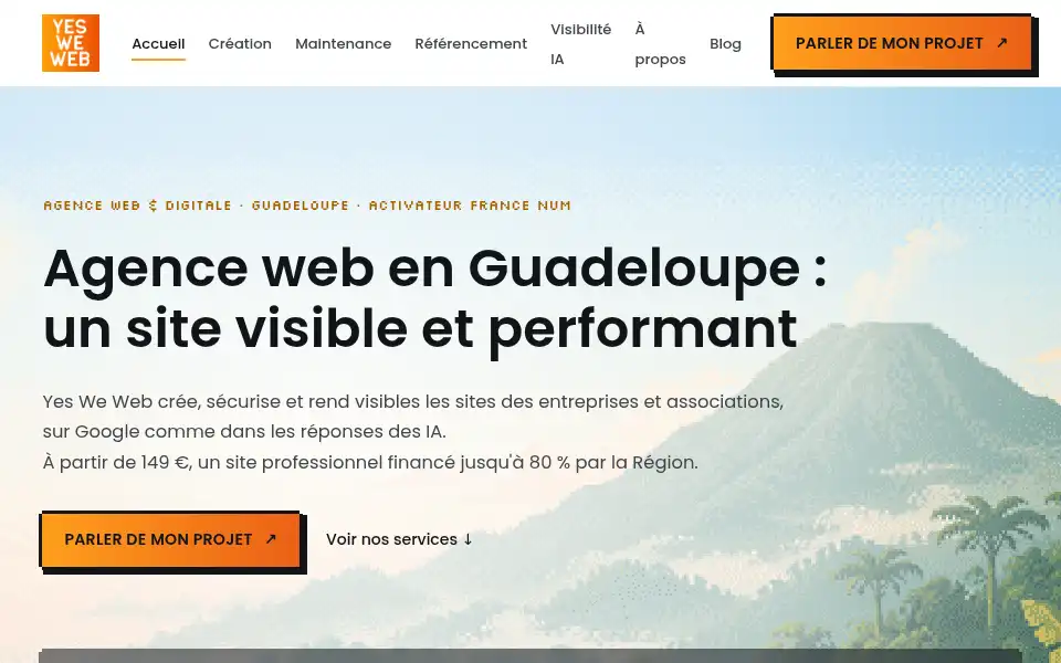 Screenshot of yesweweb.fr