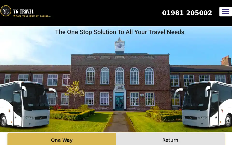 Screenshot of ygtravel.co.uk