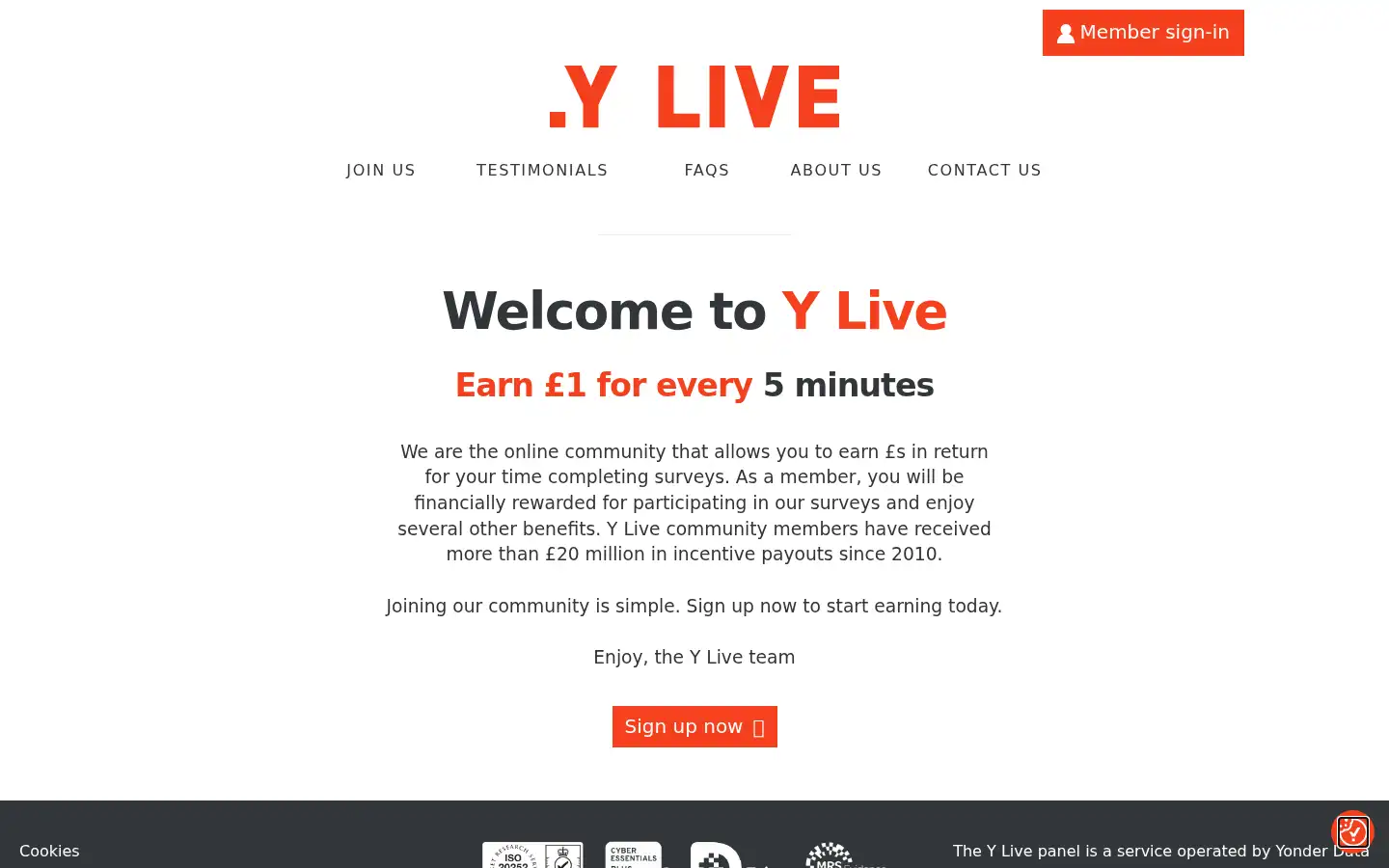 Screenshot of ylive.online-host.solutions