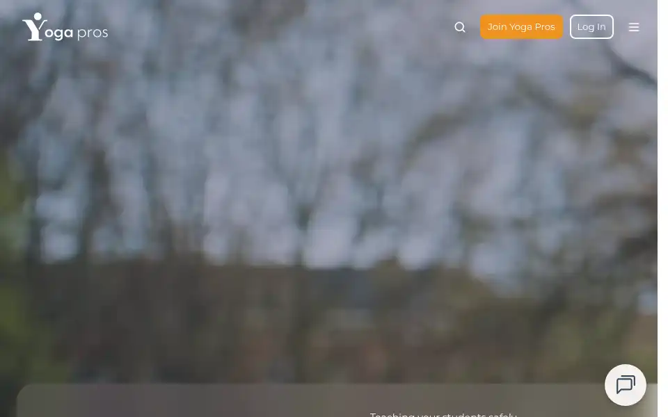 Screenshot of yogaallianceprofessionals.org