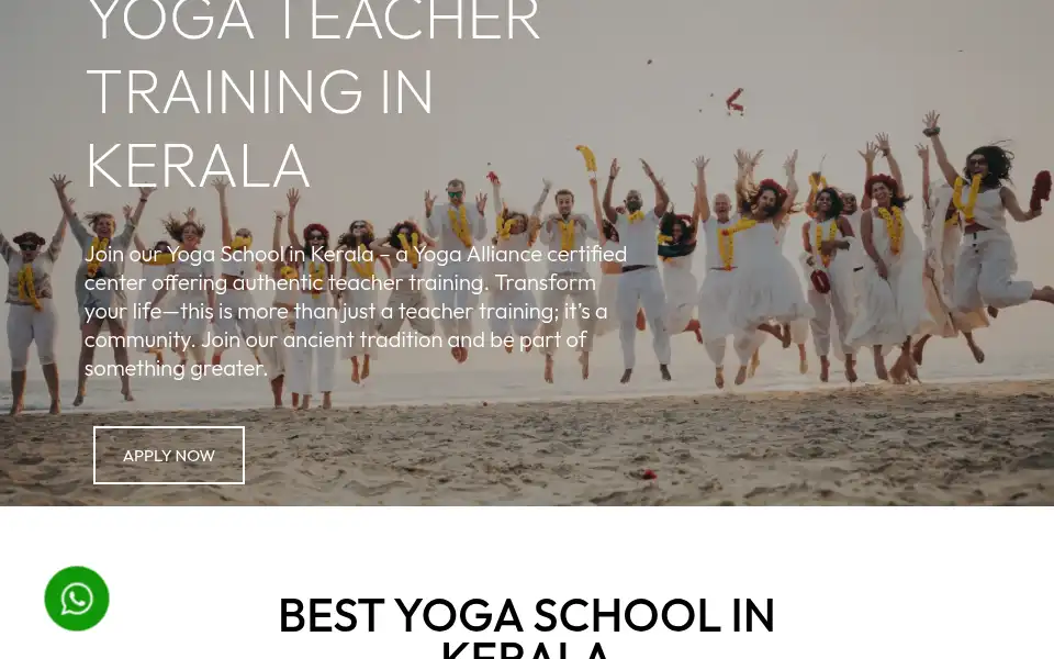 Screenshot of yogagau.com