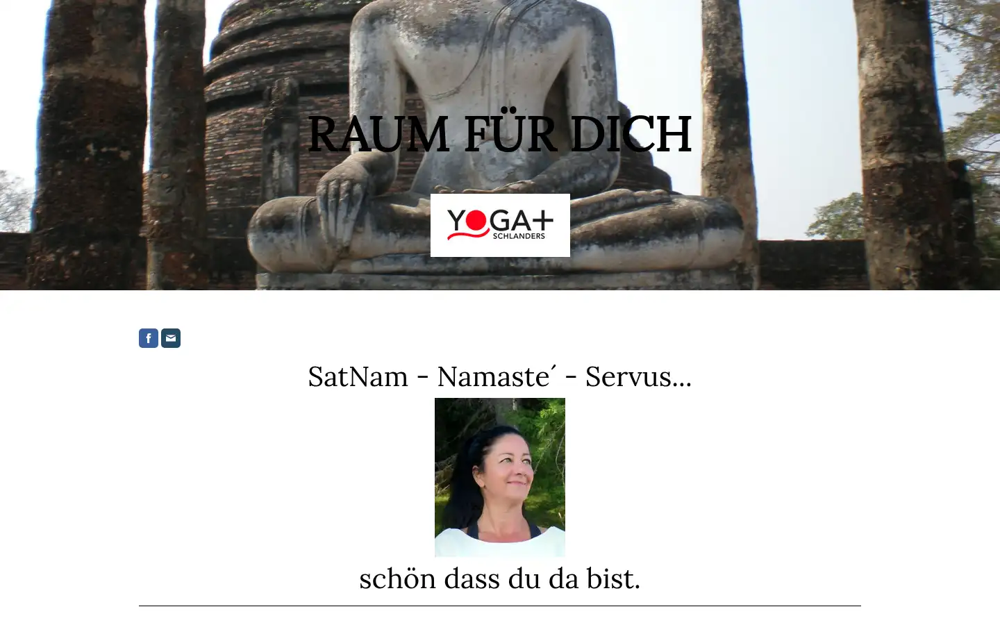 Screenshot of yogaplusschlanders.com
