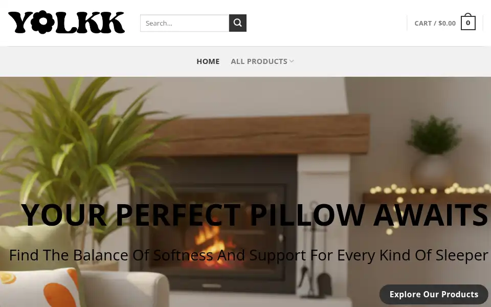 Screenshot of yolkk.us