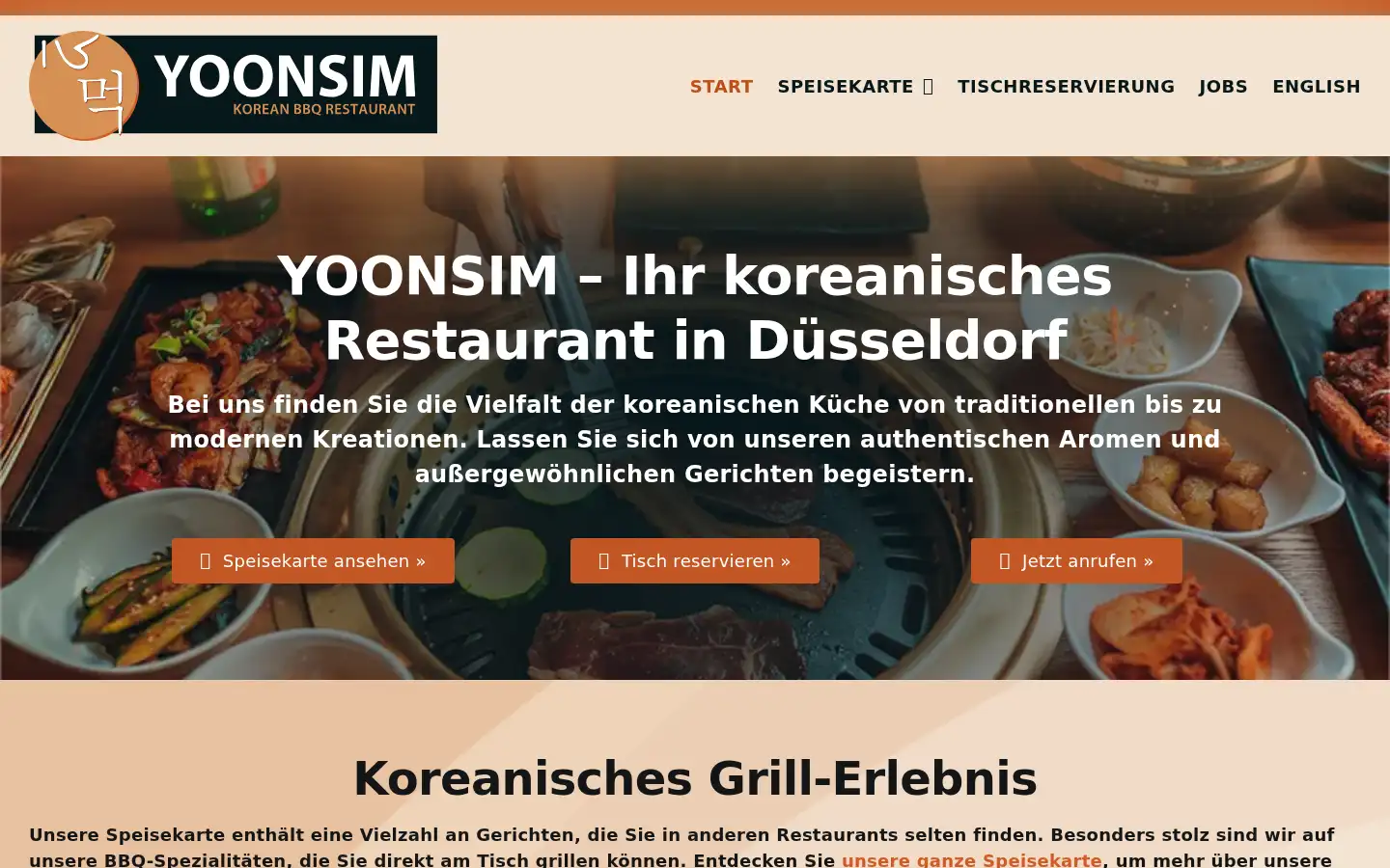 Screenshot of yoonsim.de