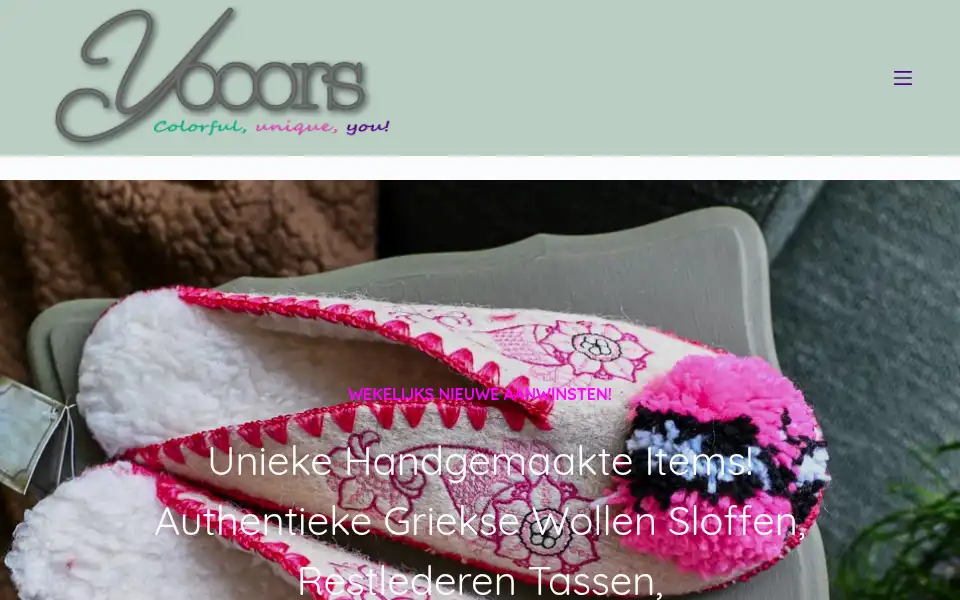 Screenshot of yooors.nl